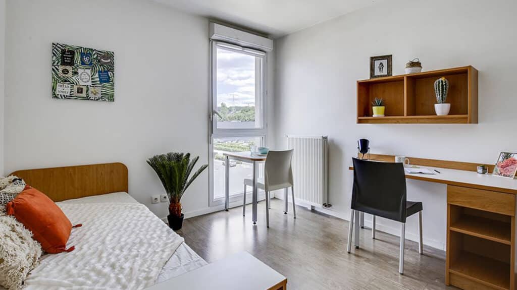 Studio pour étudiant de 17 m²